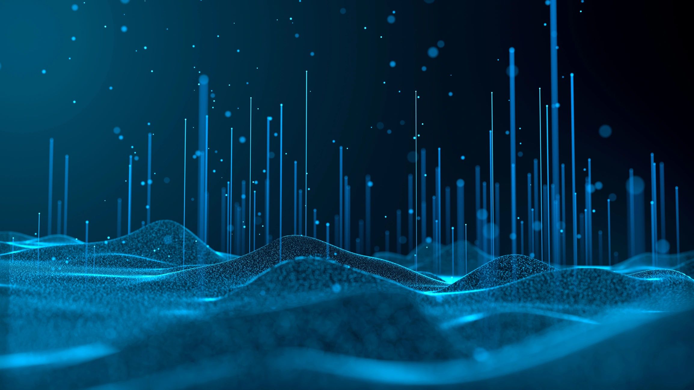 Futuristic technology illustration representing data protection